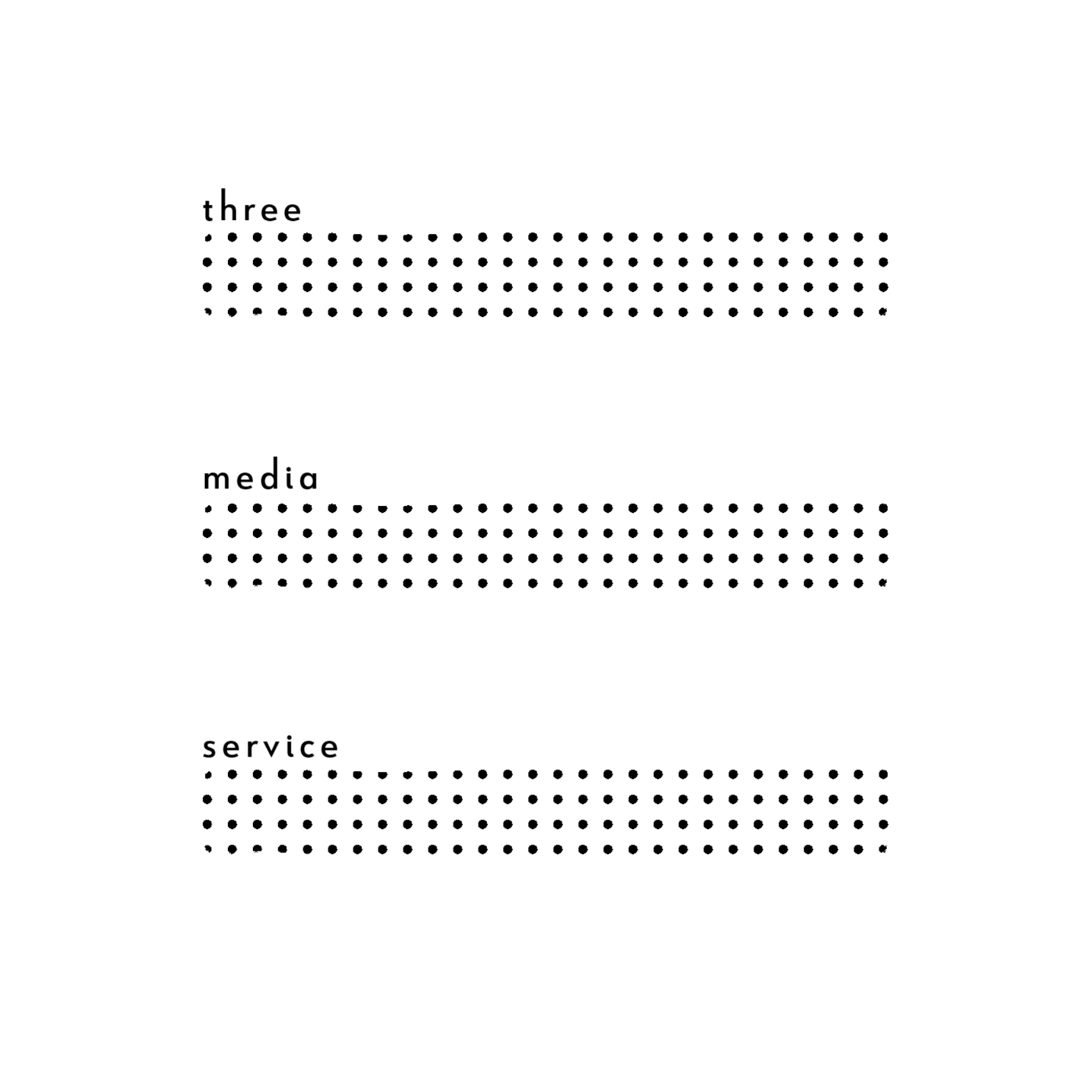 Three Media Service